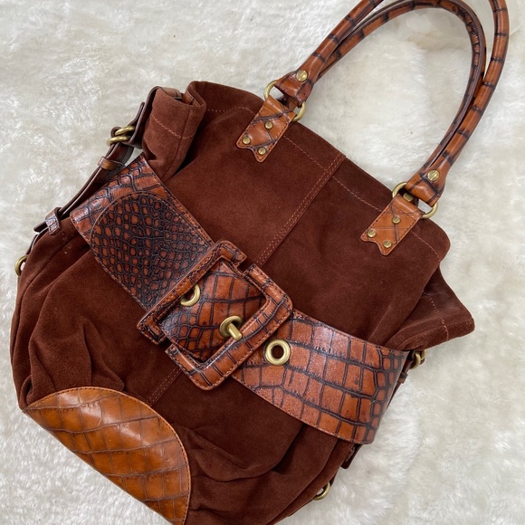 Cole Haan G Series Buckle Shoulder Handbag - Picture 2 of 9